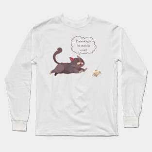 cat and mouse Long Sleeve T-Shirt